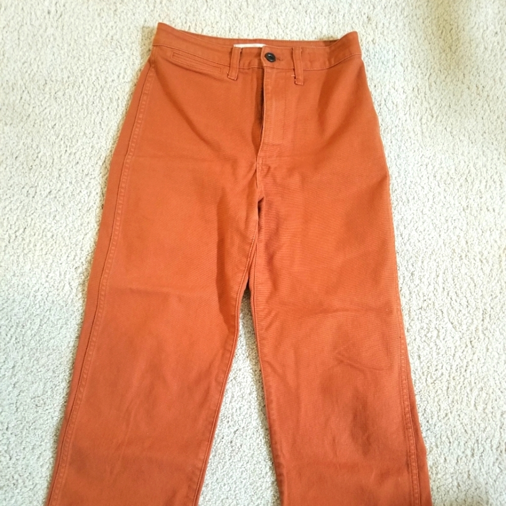 Madewell Slim Emmett Wide Leg Crop
